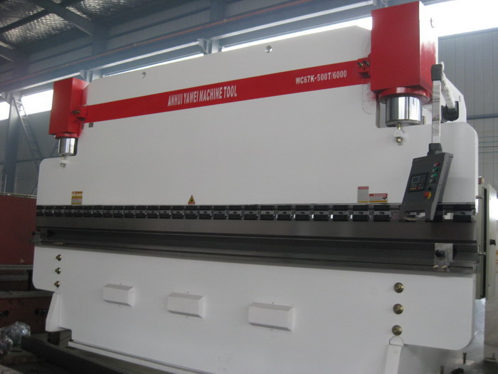 WC67K צלחת 500T6000 מכונת כיפוף