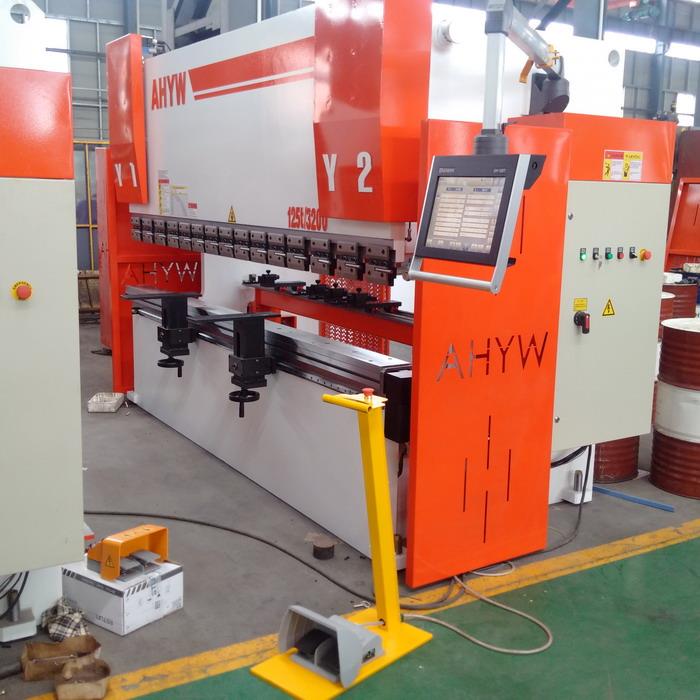 AHYW DA58T CNC הידראולי העיתונות בלמים 125 טון