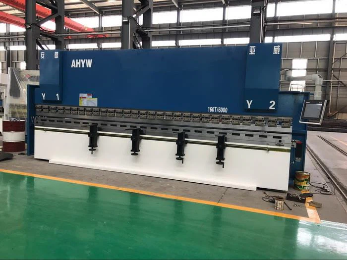 160t6M CNC Press brake 4 axis Yawei china