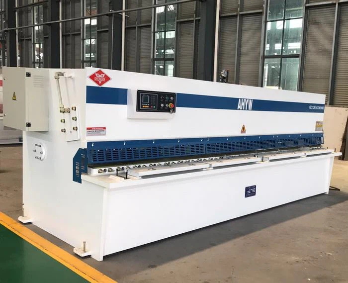 china Yawei 6mm sheet metal guillotine 4m cutting