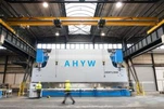 סין AHYW 2000T12M בלם עיתונות CNC גדול 6 צירים