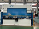 AHYW Yawei 250T4M CNC מכונת כיפוף מתכת 5 צירים